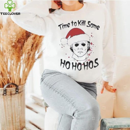 Michael Myers Christmas Shirt, Time To Kill Some Hohohos Shirt