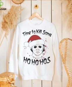 Michael Myers Christmas Shirt, Time To Kill Some Hohohos Shirt