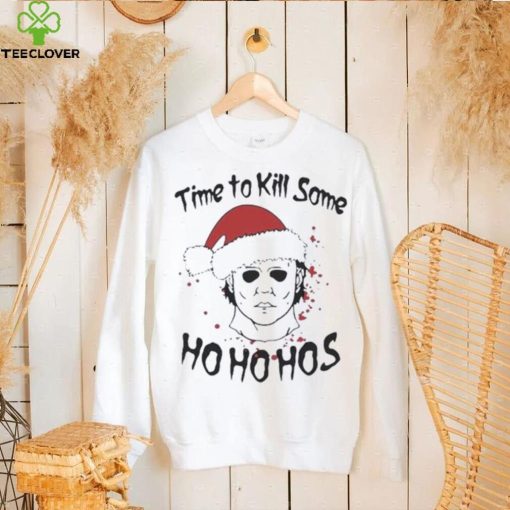 Michael Myers Christmas Shirt, Time To Kill Some Hohohos Shirt