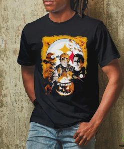 Michael Myers Freddy Krueger Jason Voorhees Pittsburgh Steelers Halloween 2023 Shirt