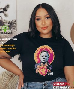 Michael Myers Lions Logo Shirt 2 Michael Myers Lions Logo Shirt
