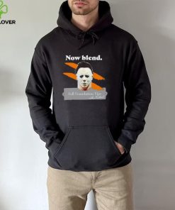 Michael Myers Now blend Fall foundation tips with Michael Halloween hoodie, sweater, longsleeve, shirt v-neck, t-shirt