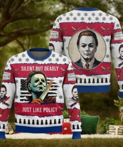 Michael Myers Xmas Sweater, Horror Movie Ugly Sweater, Friday The 13th Sweater, Horror Characters Christmas Sweater, Michael Myers Gift