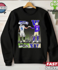 Michael Penix Jr and Kenneth Walker Washington Sports Teams shirt