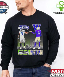 Michael Penix Jr and Kenneth Walker Washington Sports Teams shirt