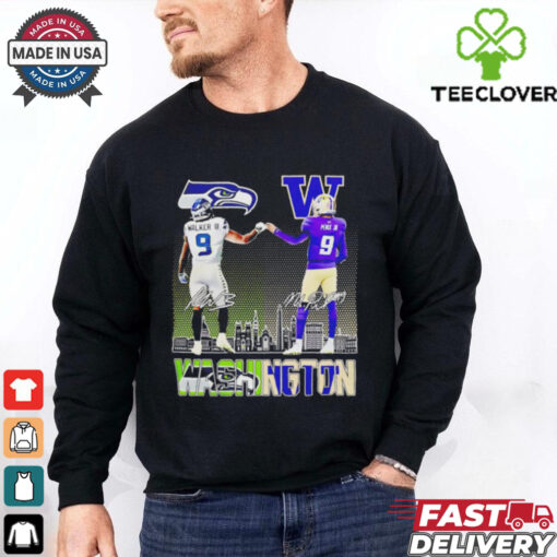 Michael Penix Jr and Kenneth Walker Washington Sports Teams shirt
