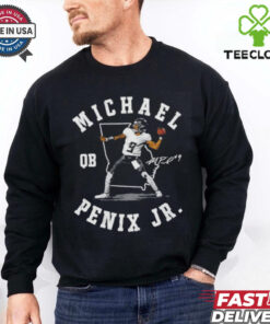 Michael Penix Jr. Atlanta Falcons Name Map Football Signature shirt