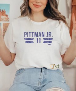 Michael Pittman Jr. Indianapolis Font shirt