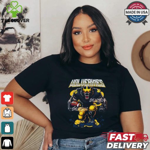 Michageb football mascot shirt