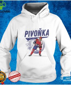 Michal Pivonka Washington Comet WHT Shirt