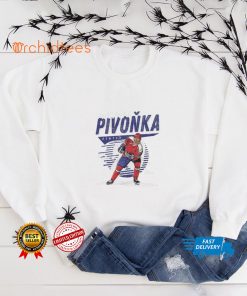 Michal Pivonka Washington Comet WHT Shirt