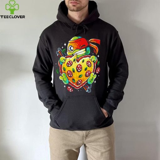 Michelangelo Teenage Mutant Ninja Turtles love pizza hoodie, sweater, longsleeve, shirt v-neck, t-shirt