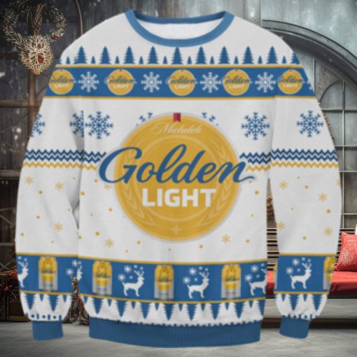 Michelob Golden Light Ugly Sweater