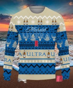 Michelob Ultra Beers Shirts Beer Vintage Logo Ugly Christmas Sweater