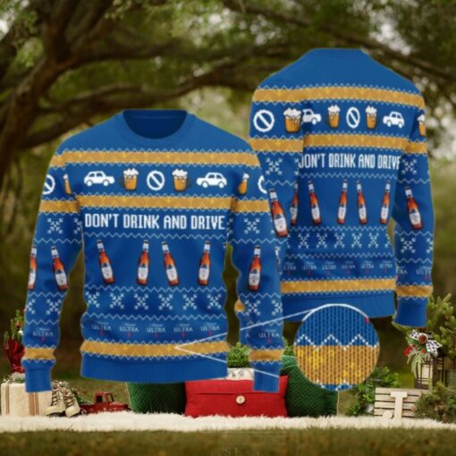 Michelob Ultra Don’t Drink And Drive Ugly Sweater