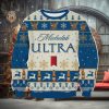 Machine Gun Christmas Snowshoe Knitted 3D Sweater For Thanksgiving