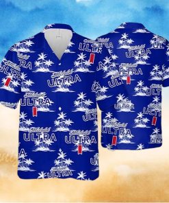 Michelob Ultra Hawaiian Shirt Island Pattern Beach Lovers Gift