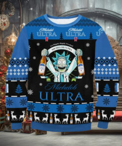 Michelob Ultra Rick Ugly Sweater
