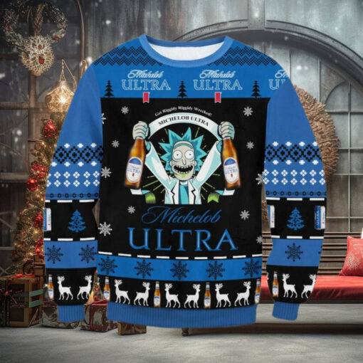 Michelob Ultra Rick Ugly Sweater