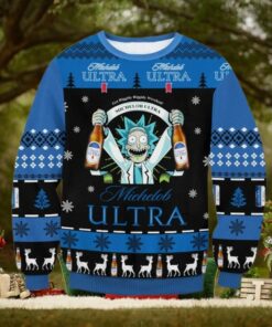 Michelob Ultra Rick Ugly Sweater