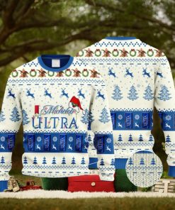 Michelob Ultra Santa Hat Christmas For Christmas Gifts Ugly Christmas Holiday Sweater