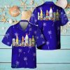 Custom Name Trump Angry North Carolina Hawaiian Shirt Baby Trump Pointing USA Flag Gift For Fans Trump Votes