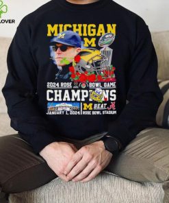 Michigan 2024 Rose Bowl Game Champions Michigan beat Alabama hoodie, sweater, longsleeve, shirt v-neck, t-shirt