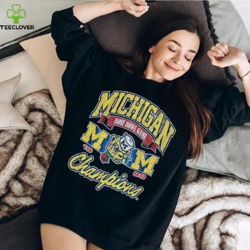 Michigan 2024 Rose Bowl Shirt, Michigan Team Vintage Shirt, Vintage Michigan Wolverines Shirt