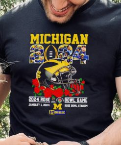 Michigan 2024 Rose Bowl game January 1 2024 go Blue hoodie, sweater, longsleeve, shirt v-neck, t-shirt