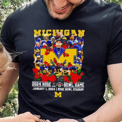 Michigan 2024 Rose Bowl game January 1 2024 hoodie, sweater, longsleeve, shirt v-neck, t-shirt