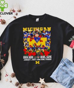 Michigan 2024 Rose Bowl game January 1 2024 hoodie, sweater, longsleeve, shirt v-neck, t-shirt