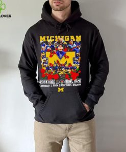 Michigan 2024 Rose Bowl game January 1 2024 hoodie, sweater, longsleeve, shirt v-neck, t-shirt