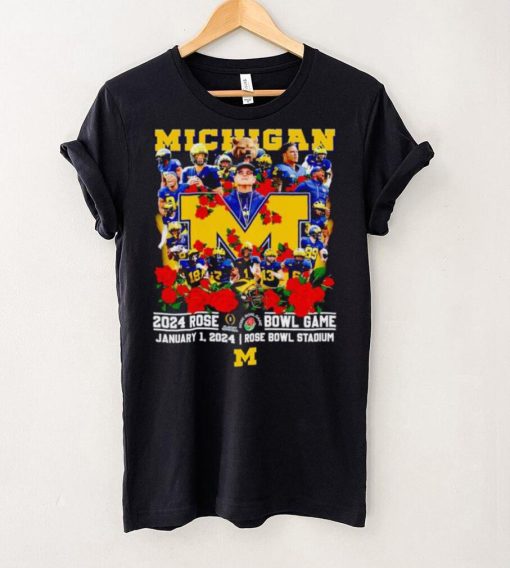 Michigan 2024 Rose Bowl game January 1 2024 hoodie, sweater, longsleeve, shirt v-neck, t-shirt