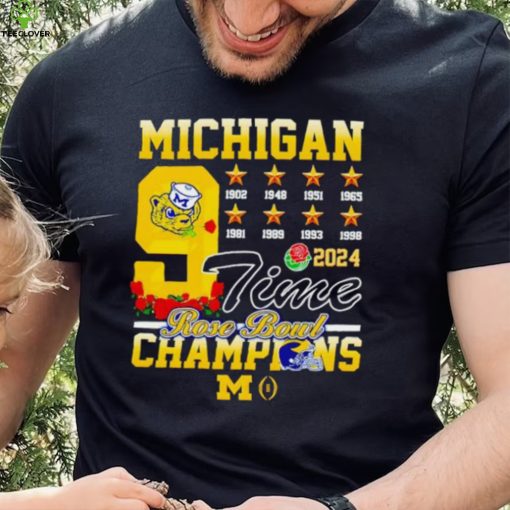 Michigan 2024 time Rose Bowl Champions hoodie, sweater, longsleeve, shirt v-neck, t-shirt