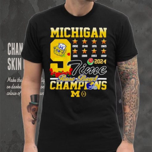 Michigan 2024 time Rose Bowl Champions hoodie, sweater, longsleeve, shirt v-neck, t-shirt