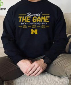 Michigan Back To Back To Back T Shirt