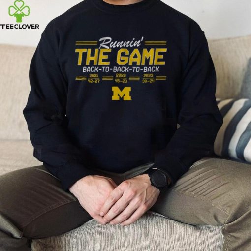 Michigan Back To Back To Back T Shirt