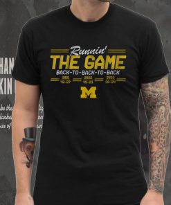 Michigan Back To Back To Back T Shirt