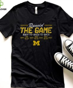 Michigan Back To Back To Back T Shirt