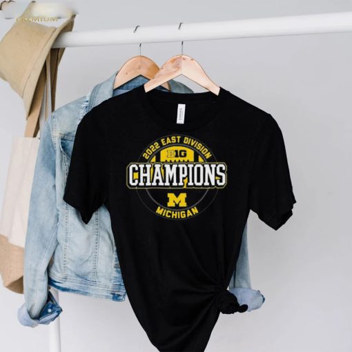 Michigan Big Ten East Champions 2022 East Division Shirt