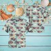 British C class submarine Coconut Tree Hawaiian Shirt Men And Women Gift Aloha Beach Holiday