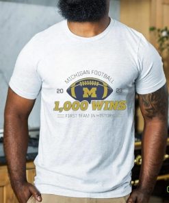 Michigan Football 1000 Wins First Team In History shirt 1 Michigan Football 1000 Wins First Team In History shirt