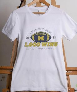 Michigan Football 1000 Wins First Team In History shirt 3 Michigan Football 1000 Wins First Team In History shirt