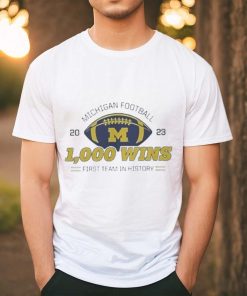 Michigan Football 1000 Wins First Team In History shirt 4 Michigan Football 1000 Wins First Team In History shirt
