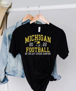 Michigan Football 2022 Big Ten 10 East Division Champions Shirt