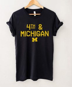 Michigan Football 4th & Michigan hoodie, sweater, longsleeve, shirt v-neck, t-shirt