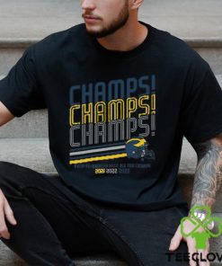 Michigan Football B1G Champs Champs Champs Shirt