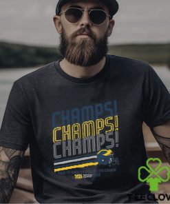 Michigan Football B1G Champs Champs Champs Shirt