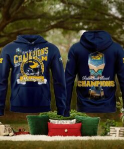 Michigan Football ReliaQuest Bowl Champions New Edition For Fans Hoodie
