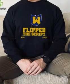 Michigan Football flipped the script T shirt